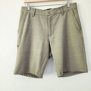 BYLT Premium Basics‎ Kinetic Shorts Mens Size L Olive Green Casual Athletic
